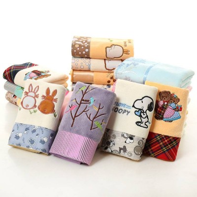 Wholesale Microfiber 35 * 75 Covered Towel Plain Plain Household Hotel Hand Towels